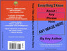 BKB-02 Personalized Blank Softcover Book (“Everything I Know” Series)