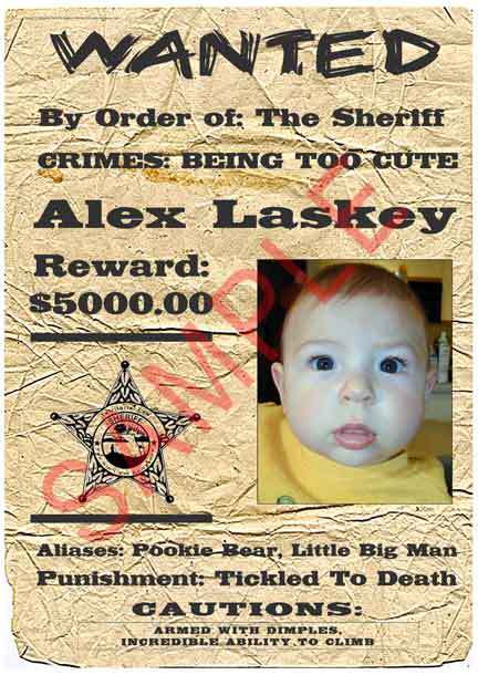 Fake Wanted Poster