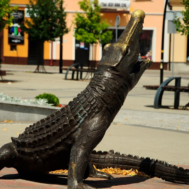 Crocodile monument