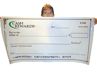 22×42 inches Giant Checks on flexible dry-erase (FCH-15)