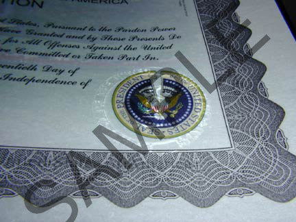 Clinton Presidential Pardon Reality Version