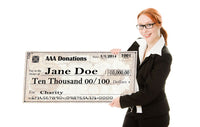 Personalized Giant Check
