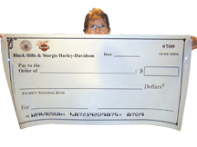 22×42 inches Giant Checks on flexible dry-erase (FCH-11)