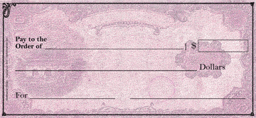 22×42 inches Giant Checks on flexible dry-erase (FCH-11)