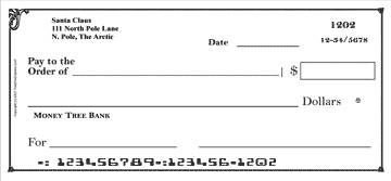 22×42 inches Giant Checks on flexible dry-erase (FCH-11)