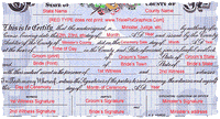 Fake Marriage Certificates