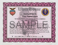 Clinton Presidential Pardon Reality Version