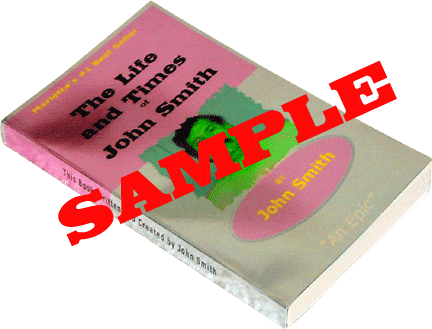 Personalized Book - Create Your Own Book Cover And Rest Of The Book Is Blank!